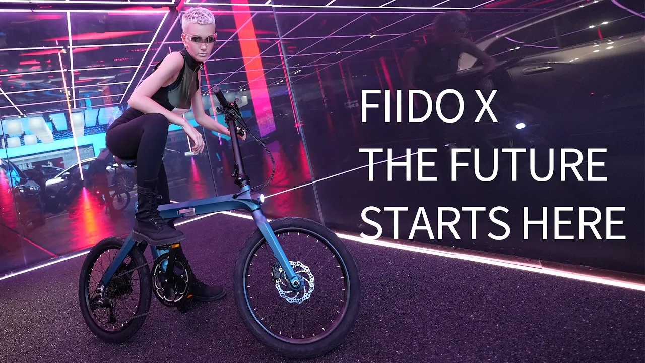 FIIDO E-bike Official — Fiido Electric Bike — Futuristic City Ride (YouTube video ad)
