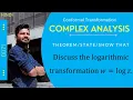 Discuss the logarithmic transformation