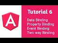 Interpolation Data Binding Property and Event Binding Two-way binding Angular 8 tutorials