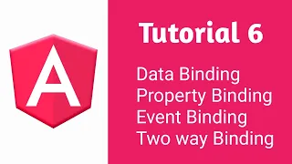 Interpolation Data Binding Property and Event Binding Two-way binding Angular 8 tutorials