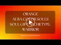 Orange Aura Color Souls