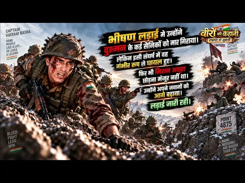 एपिसोड 18:- परमवीर चक्र विजेता सीरिज में देखें कैप्टन विक्रम बत्रा के शौर्य और साहस की कहानी।