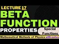 Beta function beta function properties imran abid