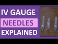 Iv Gauge Needles What are the Differences Between 18 20 22 Gauge Needles