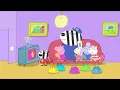 Peppa has a Sleepover with Zoey Zebra 🐷🦓 Peppa Pig Full Episodes