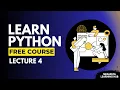 Python Lecture 4 Mastering Variables Data Types and Creating Your First Website Form