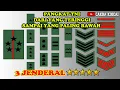 Download Lagu URUTAN PANGKAT TNI | MULAI DARI PRADA SAMPAI JENDERAL