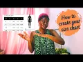 Use these TIPS in creating SIZE CHART for Womenswear Tried Tested DIY Sewing for Beginners