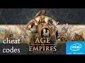 Age of Empires Definitive Edition cheat codes compilation Intel 530