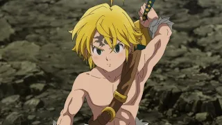 رحله اليزابيث في البحث عن الخطايا 2 3 حكايه ميليوداس Nanatsu No Taizai الفيلم التاني 