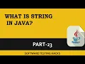 What is String Why String is Immutable in Java Part 23 Java Tutorials