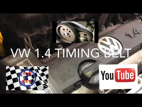 Download MP3 How to - Volkswagen Polo 1.4 Petrol timing belt change. Step by step replacement guide.