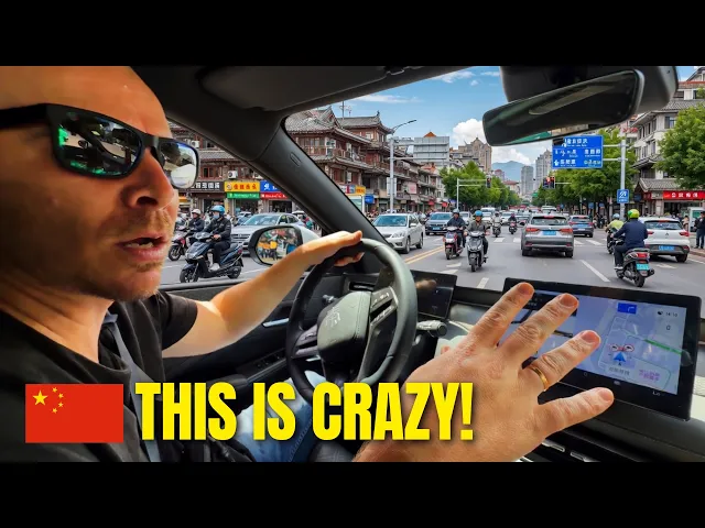 First time driving in China 🇨🇳 NOT what I expected!