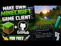 HOW TO CREATE OWN MINECRAFT WEB CLIENT WITH GITHUB FOR FREE