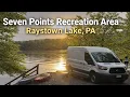 Seven Points at Raystown Lake Waterfront Camping Kayaking Peaceful Lakeside Getaway Hesston PA