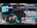 Createbot R3D-MINI 3D Printer-Operation tutorial KT board installation