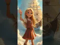 Girl Shapes Clouds into Magical Stories Cloud Art