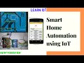 Project Smart Home Automation Step by Step Mobile App Based