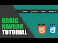 Navbar CSS Tutorial 2 Ways to Create a Navigation Bar with-CodeBox