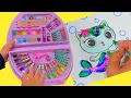 Gabby s Dollhouse Coloring Book Activities for Kids with Watercolors Crayons and Markers