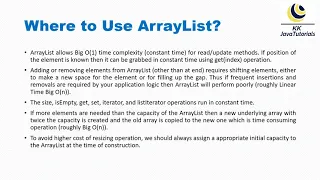 When should we choose Array ArrayList LinkedList over one another for a given Scenario and Why