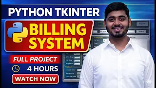 Build a Complete Retail Billing System in Python Tkinter Step-by-Step Tutorial