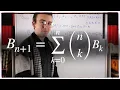 Proof Recurrence Relation for Bell Numbers Partitions Combinatorics
