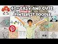 pinterest Inspired cute and easy doodles ideas aesthetic drawing ideas cute drawing ideas