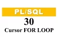 tutorial 30 Cursor FOR Loop In Oracle Database By Manish Sharma