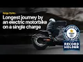 Download Lagu Verge TS Pro sets a GUINNESS WORLD RECORDS title | Longest Journey on a Single Charge ⚡