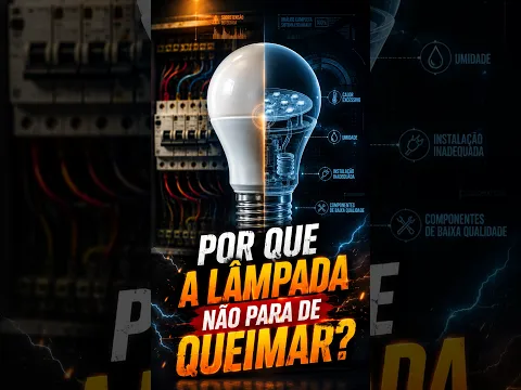 Porque as LÂMPADAS QUEIMAM muito? 😧💡