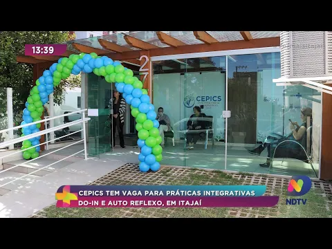 CEPICS tem vagas para práticas integrativas, Do-in e Auto reflexo, em Itajaí