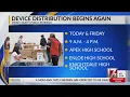 WCPSS device distribution starts up again