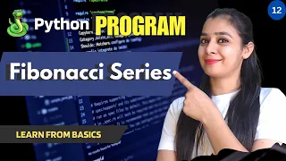 Program - Fibonacci Series Python Python Programs Basics
