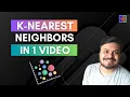 What is K Nearest Neighbors KNN Explained in Hindi Simple Overview in 1 CampusX