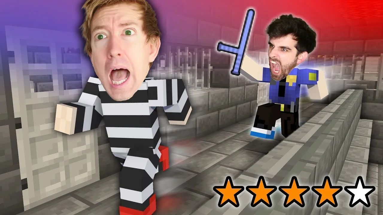 EXTREME Cops & Robbers in Minecraft