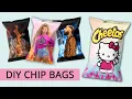 How to make Custom Chip Bags step by step