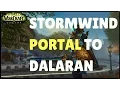 Stormwind Portal to Dalaran Legion WoW - World of Warcraft