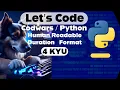 Let s Code in Python Human Readable Duration Format on Codewars 4 Kyu