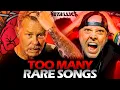 Lagu WHEN METALLICA HAS TO SPEED RUN 4 RARE SONG MINUTES BEFORE THE SHOW