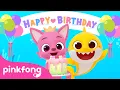 Download Lagu Happy Birthday, Pinkfong! | Baby Shark Happy Birthday Song for Kids | Pinkfong Official