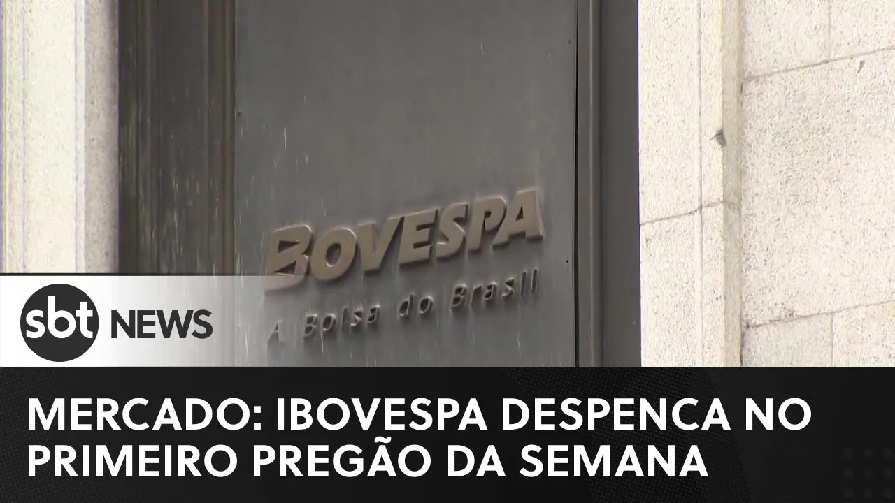 Mercado financeiro: Ibovespa despenca no primeiro pregão da semana | #SBTNewsnaTV (03/05/23)