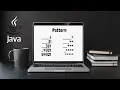 How to print number and star pattern program using java lecture 9 class 9 class 10 ICSE sem1 sem2