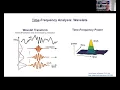 Time-frequency analysis and wavelets