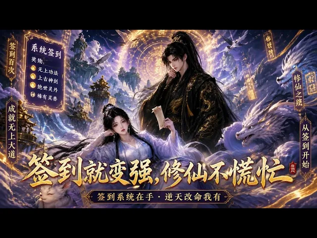 签到就变强,修仙不慌忙