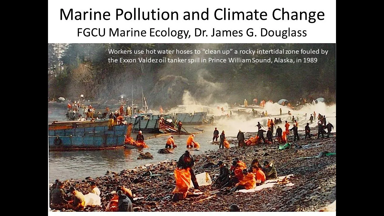 Marine Ecology Lecture: Pollution and Climate Change