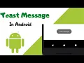 Toast Message In Android App How To Create a Toast In Android Android Studio