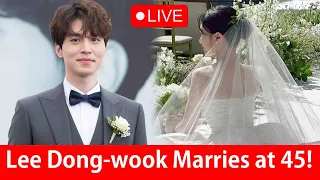 Lee Dong-wook Stuns Fans with a Surprise Marriage Announcement at 45 Bride s Identity Shocks Kbiz