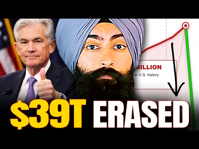 Video: The New Fed Chair's Plan to Cancel America's $39T Debt Crisis