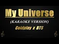 Download Lagu My Universe - Coldplay x BTS (Karaoke)
